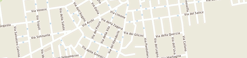 Mappa della impresa guitta francesco a TRAPANI