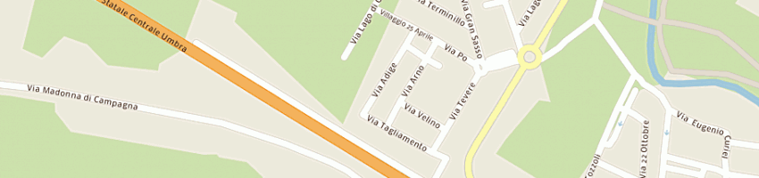 Mappa della impresa morettoni mario a BASTIA UMBRA