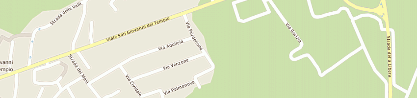 Mappa della impresa brisotto domenico a SACILE