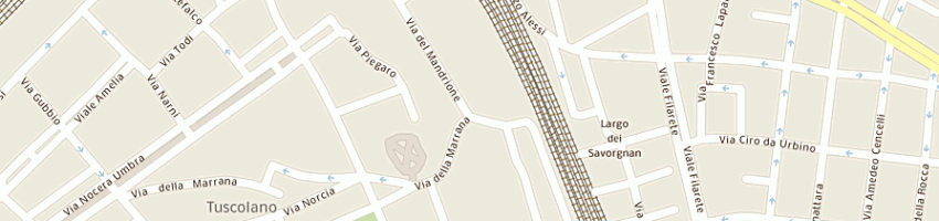 Mappa della impresa italco srl a ROMA