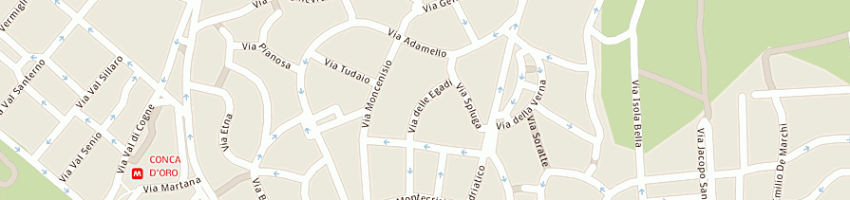 Mappa della impresa ambasciata presso lo stato italiano tunisia a ROMA
