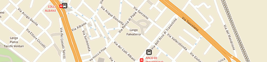 Mappa della impresa di simone diego a ROMA