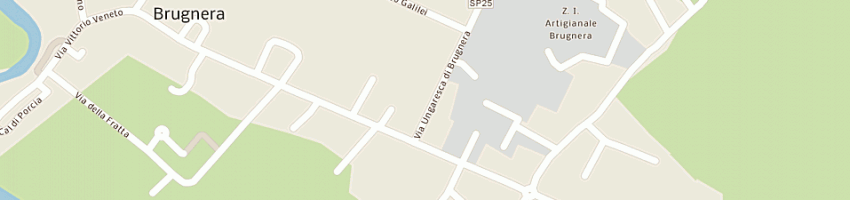 Mappa della impresa ibt (srl) a BRUGNERA