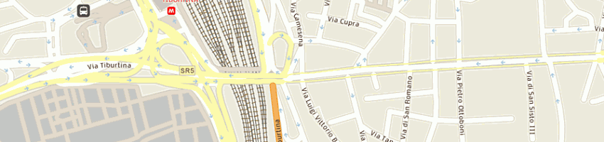 Mappa della impresa sabri srl a ROMA