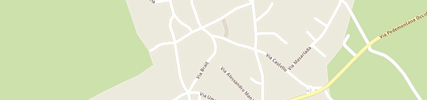 Mappa della impresa mazzariol carlon antonella a BUDOIA