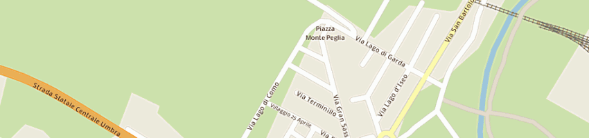 Mappa della impresa zenobi mauro a BASTIA UMBRA
