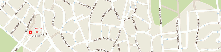 Mappa della impresa fds di fabio torregrossa a ROMA