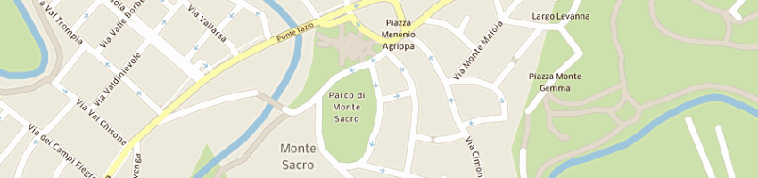 Mappa della impresa gallinelli anna maria a ROMA