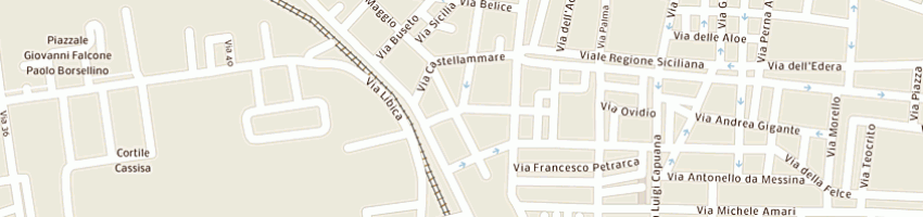 Mappa della impresa municipio di trapani a TRAPANI