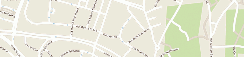 Mappa della impresa marini daniele a ROMA