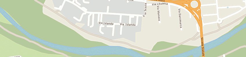 Mappa della impresa amfa spa a RIMINI