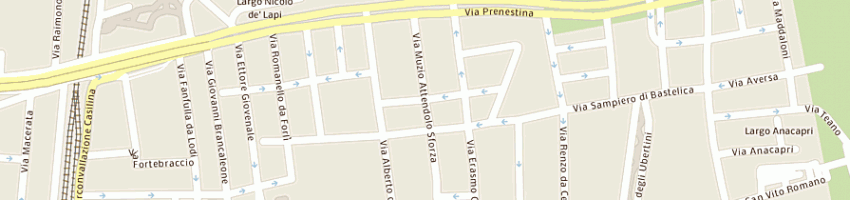 Mappa della impresa mancini carlo e forina domenico snc a ROMA