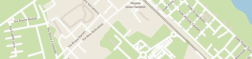 Mappa della impresa scuole asili nido comunali a RIMINI