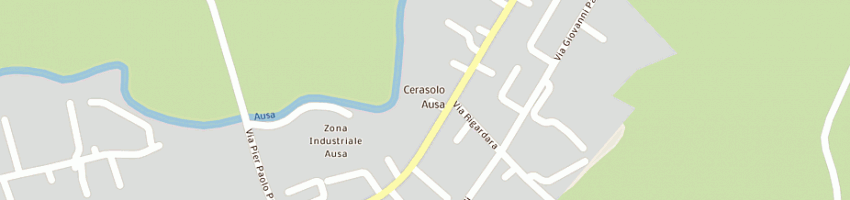Mappa della impresa la boutique all'aria aperta 2 srl a CORIANO
