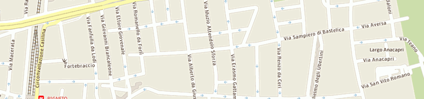 Mappa della impresa caramia francesco a ROMA