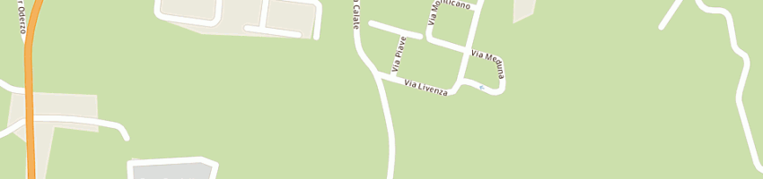 Mappa della impresa panfabris di fabris luigi e c (snc) a MANSUE 