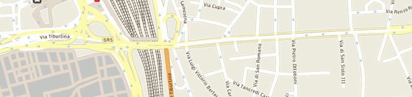 Mappa della impresa online srl a ROMA