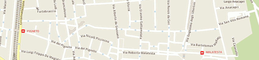 Mappa della impresa paolantoni vincenzo a ROMA