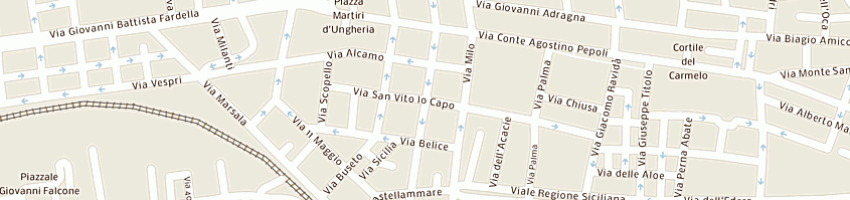 Mappa della impresa scuole pubbliche a TRAPANI