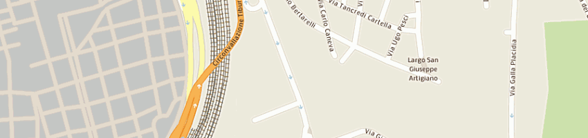 Mappa della impresa traser srl a ROMA