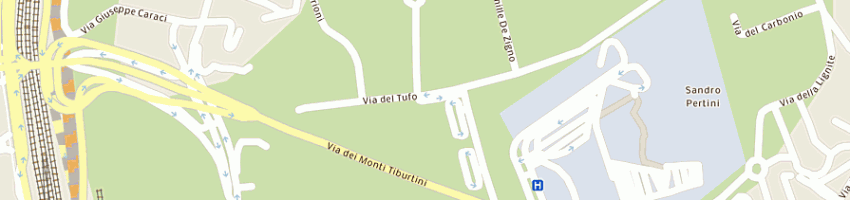 Mappa della impresa istituto tecnico industriale statale antonio meucc a ROMA
