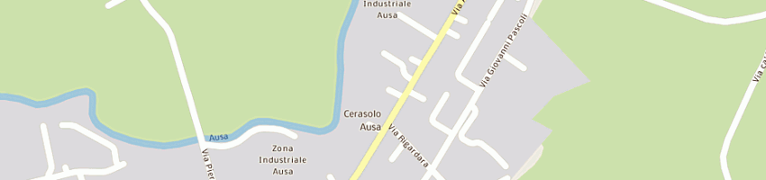 Mappa della impresa magic legno srl a CORIANO