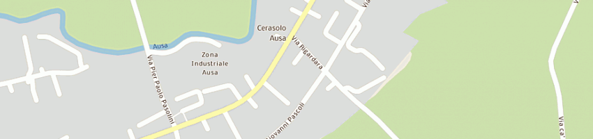 Mappa della impresa whiskey e soda srl a CORIANO