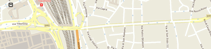 Mappa della impresa carem srl a ROMA