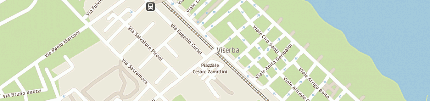 Mappa della impresa parrucchiere rudi di masi rudi a RIMINI