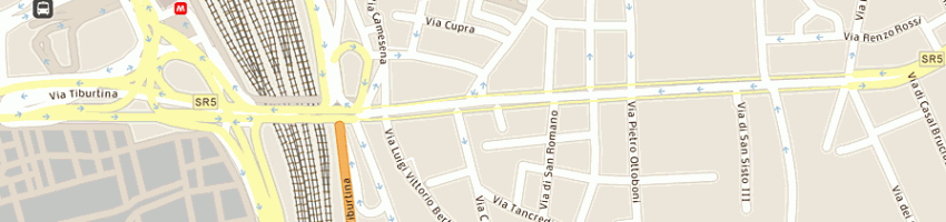 Mappa della impresa panzarella stefano a ROMA