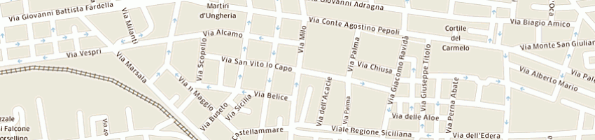 Mappa della impresa ags arredamenti di campo anna antonina a TRAPANI