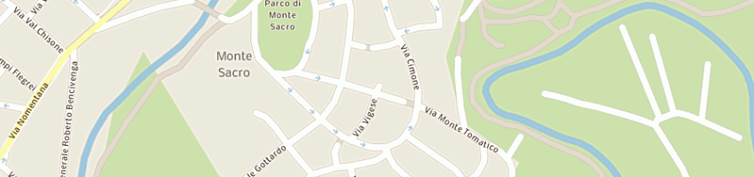 Mappa della impresa proietti francesco a ROMA