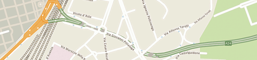 Mappa della impresa condair srl a ROMA