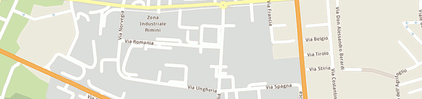 Mappa della impresa elma di marchetti e e c (snc) a RIMINI