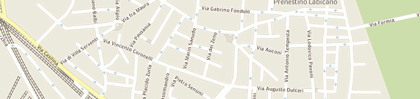Mappa della impresa piroso giuseppe a ROMA