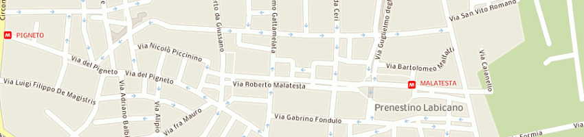 Mappa della impresa honeymoon travel srl a ROMA