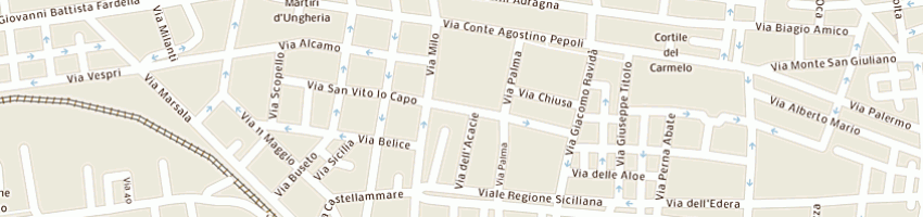 Mappa della impresa centro servizi anfa di fazio andrea e c sas a TRAPANI