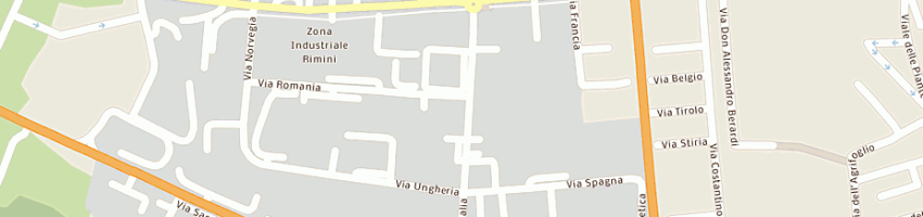 Mappa della impresa bar cartacaffe' a RIMINI