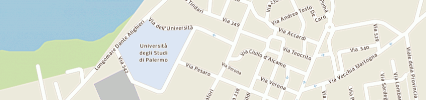 Mappa della impresa poste italiane a ERICE