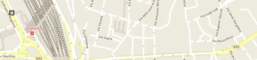 Mappa della impresa rinaldi massimiliano a ROMA