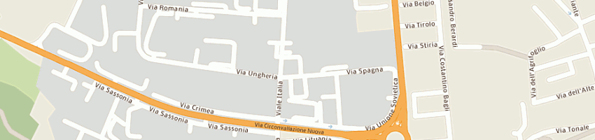 Mappa della impresa angeli mirko a RIMINI