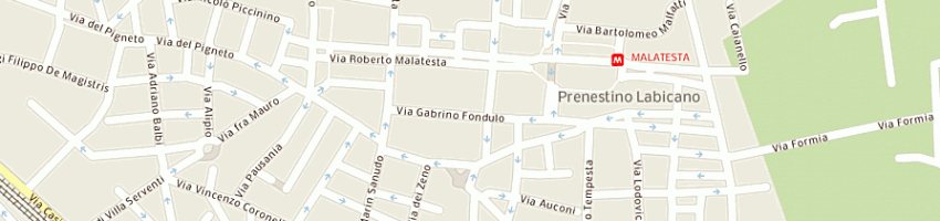 Mappa della impresa impiantistica 2000 srl a ROMA