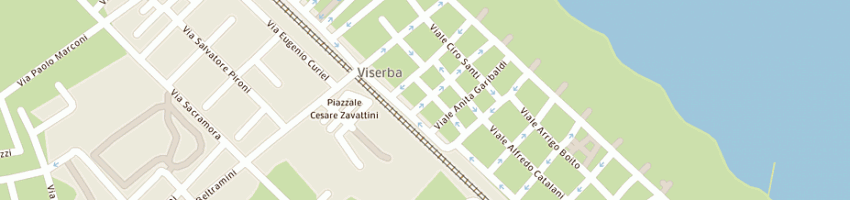 Mappa della impresa pensione angelini a RIMINI