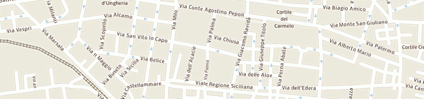 Mappa della impresa bonfiglio calio messina a TRAPANI