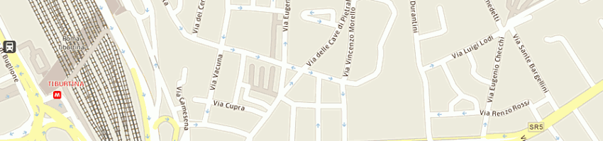 Mappa della impresa credito artigiano spa a ROMA
