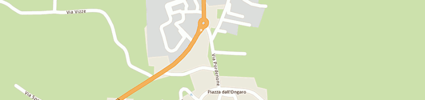 Mappa della impresa stadium sas di fabio gasparotto e c a MANSUE 