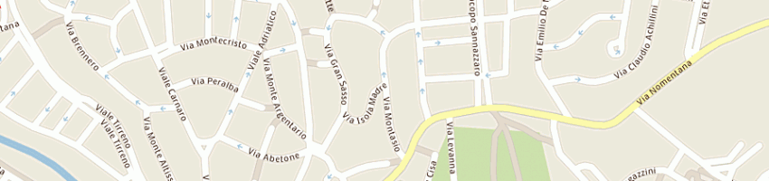Mappa della impresa tecno edil mazzanti srl a ROMA