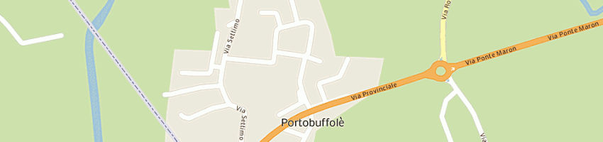 Mappa della impresa san martino travel srl a PORTOBUFFOLE 