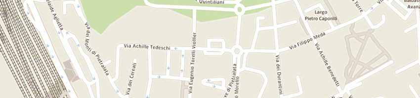 Mappa della impresa as roman a ROMA