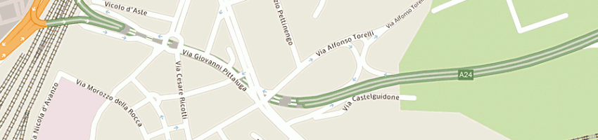 Mappa della impresa roma 80 srl a ROMA